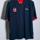 England 2002 Beckham Away Reversible Kit (2XL)