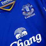 Everton 2007-08 Cahill Long Sleeve Home Kit (L)
