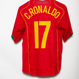 Portugal 2004 Ronaldo Home Kit (M)