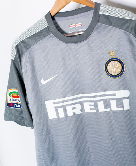 Inter Milan 2013-14 Handanovic Player Issue GK Kit (XL)