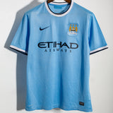 Manchester City 2013-14 Silva Home Kit (L)