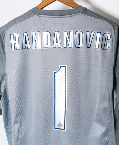 Inter Milan 2013-14 Handanovic Player Issue GK Kit (XL)