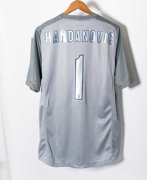 Inter Milan 2013-14 Handanovic Player Issue GK Kit (XL)