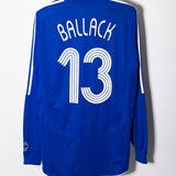 Chelsea 2006-07 Ballack Long Sleeve Home Kit (L)