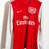 Arsenal 2011-12 Henry Long Sleeve Home Kit (S)