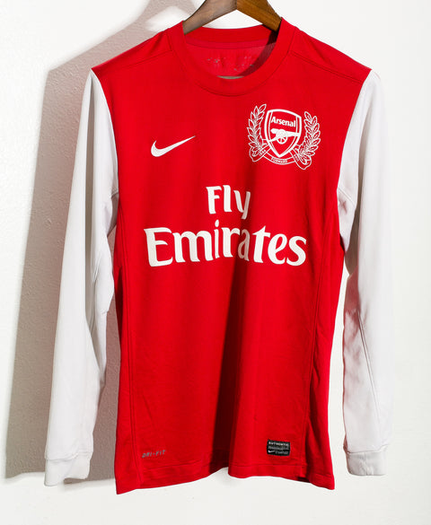 Arsenal 2011-12 Henry Long Sleeve Home Kit (S)