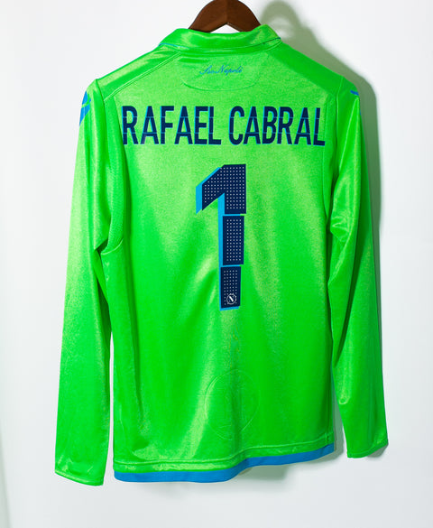 Napoli 2014-15 Rafael Cabral Long Sleeve GK Kit (M)