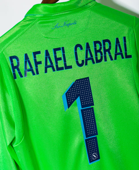 Napoli 2014-15 Rafael Cabral Long Sleeve GK Kit (M)