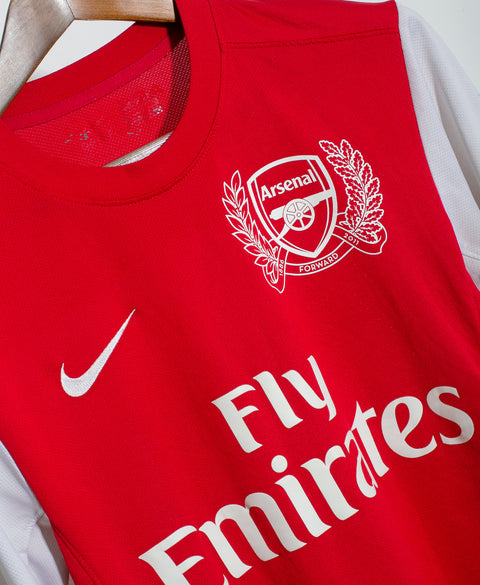 Arsenal 2011-12 Henry Long Sleeve Home Kit (S)