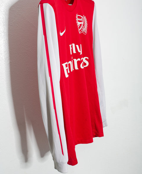 Arsenal 2011-12 Henry Long Sleeve Home Kit (S)