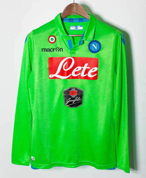 Napoli 2014-15 Rafael Cabral Long Sleeve GK Kit (M)