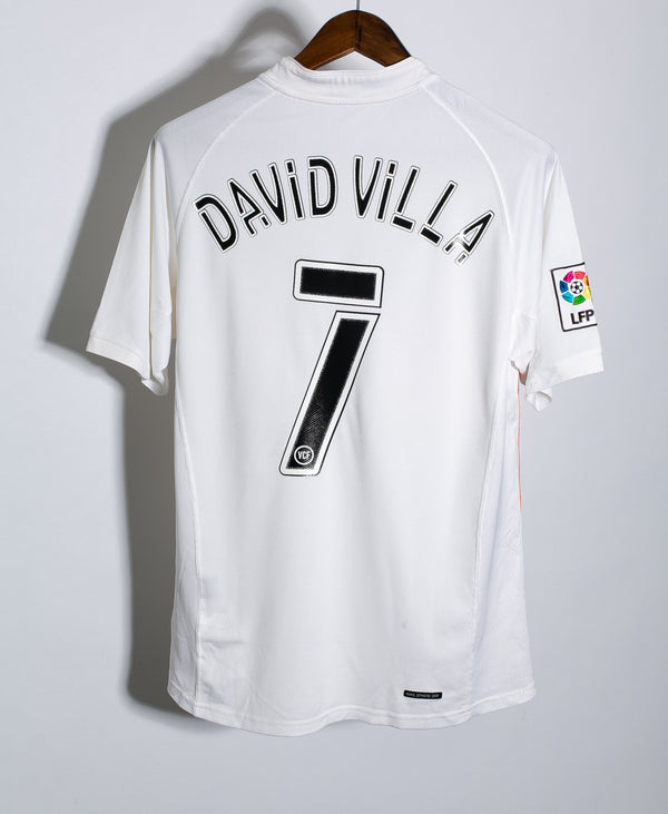 Valencia 2006-07 David Villa Home Kit (M)
