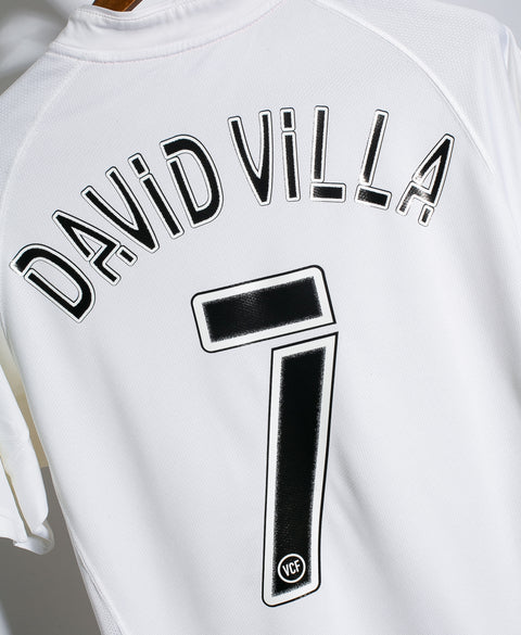 Valencia 2006-07 David Villa Home Kit (M)