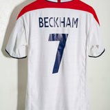 England 2004 Beckham Home Reversible Kit (L)