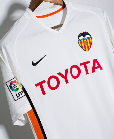 Valencia 2006-07 David Villa Home Kit (M)