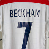 England 2004 Beckham Home Reversible Kit (L)