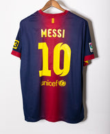 Barcelona 2012-13 Messi Home Kit (XL)