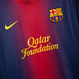Barcelona 2012-13 Messi Home Kit (XL)