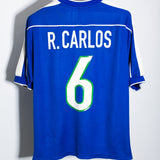Brazil 1998 R. Carlos Away Kit (L)