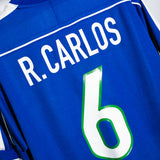 Brazil 1998 R. Carlos Away Kit (L)