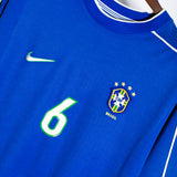 Brazil 1998 R. Carlos Away Kit (L)