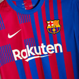 Barcelona 2021-22 Aguero Home Kit (L)