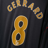 Liverpool 2009-10 Gerrard LS Away Kit (2XL)