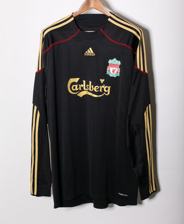 Liverpool 2009-10 Gerrard LS Away Kit (2XL)