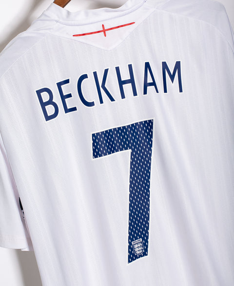 England 2008 Beckham Home Kit (2XL)