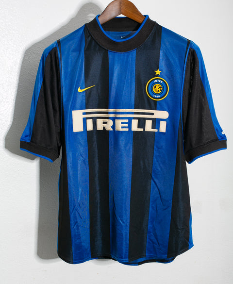 Inter Milan 2000-01 Keane Home Kit (M)