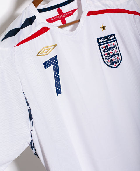 England 2008 Beckham Home Kit (2XL)