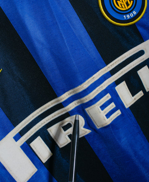 Inter Milan 2000-01 Keane Home Kit (M)