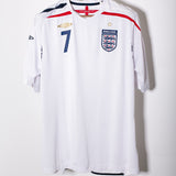 England 2008 Beckham Home Kit (2XL)