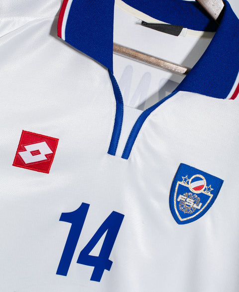 Yugoslavia 2002-03 Kezman Away Kit (XL)