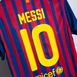 Barcelona 2011-12 Messi Home Kit (M)