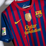 Barcelona 2011-12 Messi Home Kit (M)