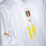 Italy 2004 Totti Away Kit (XL)
