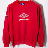 Umbro Long Sleeve Vintage Crewneck (S)