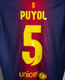 Barcelona 2013-14 Puyol Home Kit (XL)