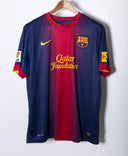 Barcelona 2013-14 Puyol Home Kit (XL)