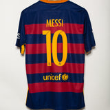 Barcelona 2015-16 Messi Home Kit (L)