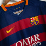 Barcelona 2015-16 Iniesta Home Kit (L)