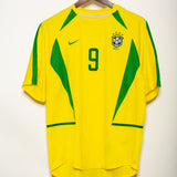 Brazil 2002 Ronaldo Home Kit (L)