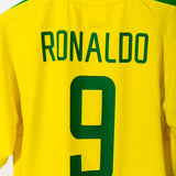 Brazil 2002 Ronaldo Home Kit (L)