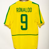 Brazil 2002 Ronaldo Home Kit (L)