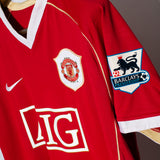 Manchester United 2006-07 G. Neville Home Kit (L)