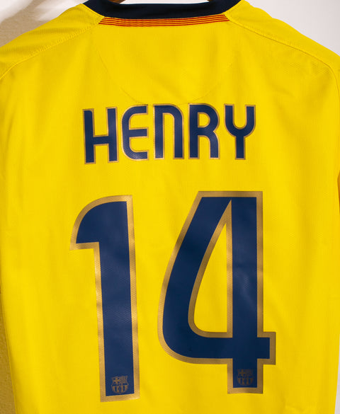 Barcelona 2008-09 Henry Away Kit (M)