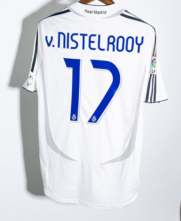 Real Madrid 2006-07 V. Nistelrooy Home Kit (M)