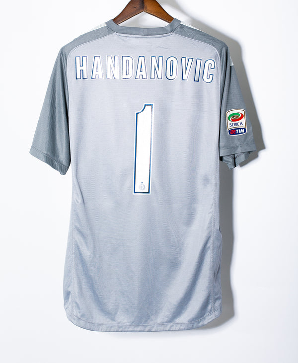 Inter Milan 2013-14 Handanovic Player Issue GK Kit (XL)