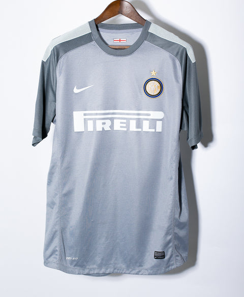 Inter Milan 2013-14 Handanovic Player Issue GK Kit (XL)